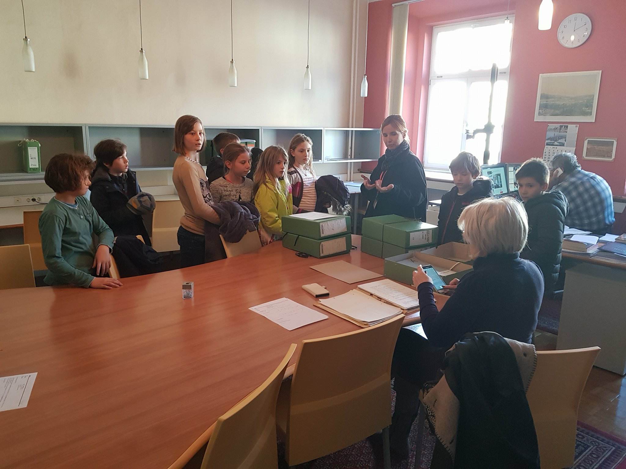 Ogled arhivske čitalnice