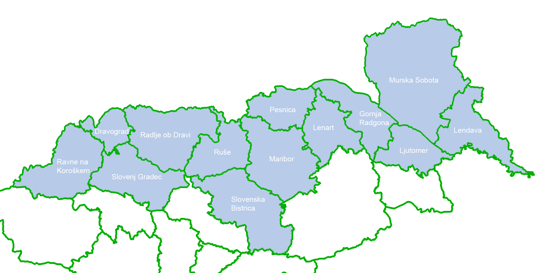 Pristojno območje PAM