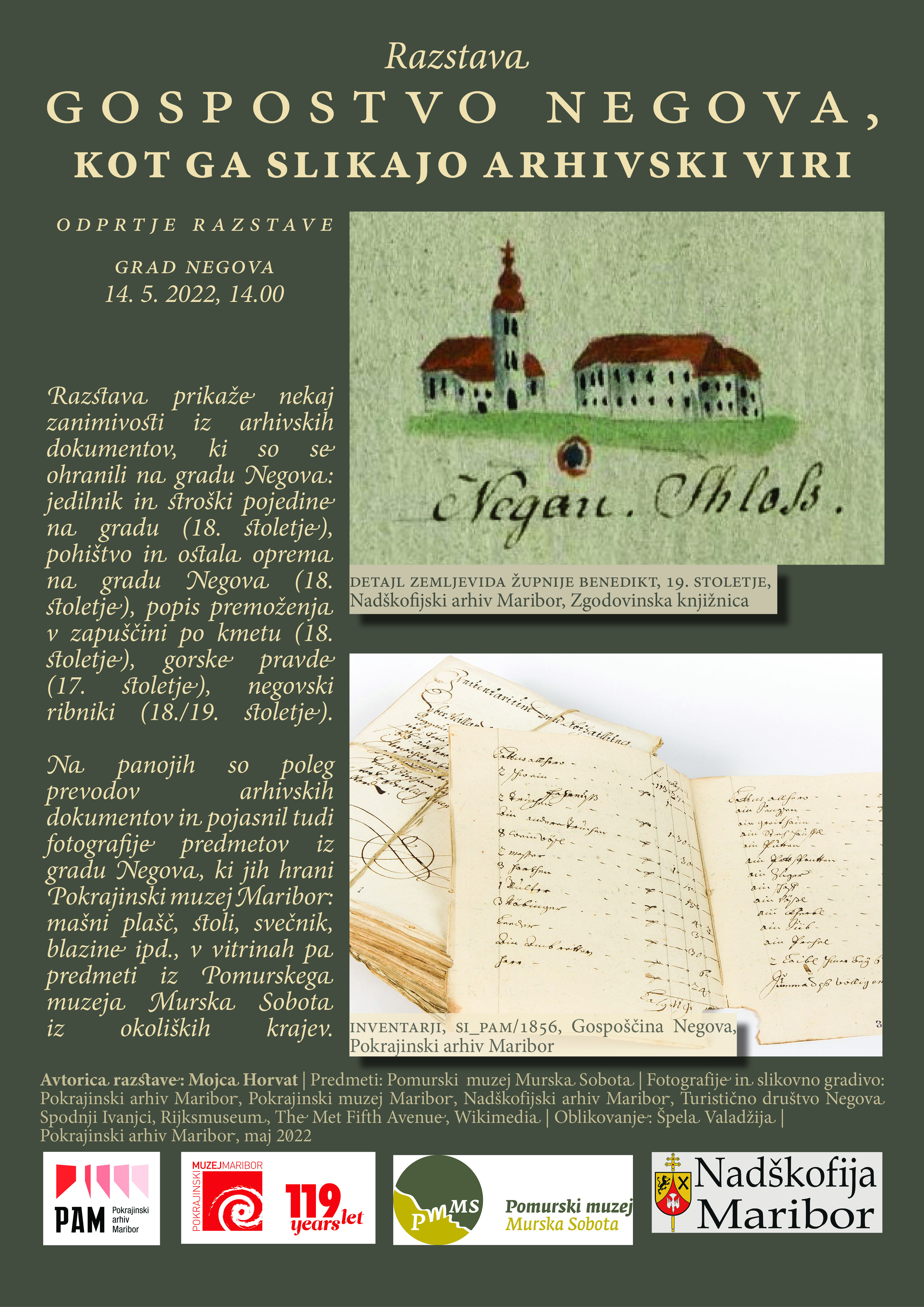 Gospostvo Negova, kot ga slikajo arhivski viri